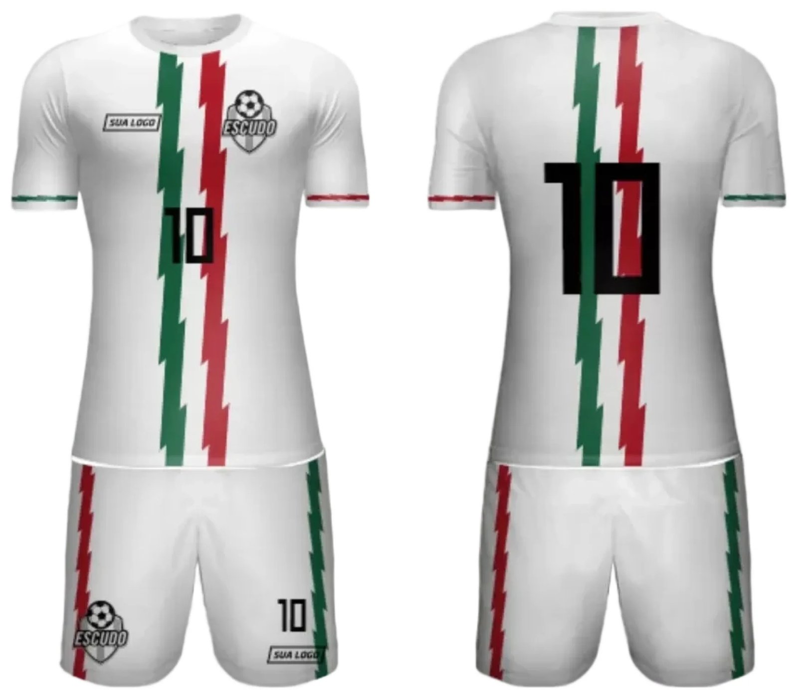 Arte Vetor Camisa de Time Amador 2024 - Modelo 29