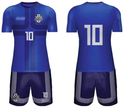 Arte Vetor Camisa de Time Amador 2024 - Modelo 34