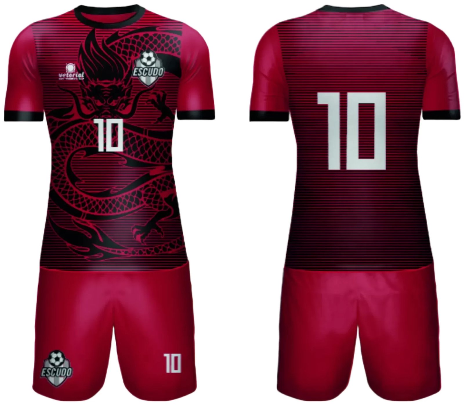 Arte Vetor Camisa de Time Amador 2024 - Modelo 47