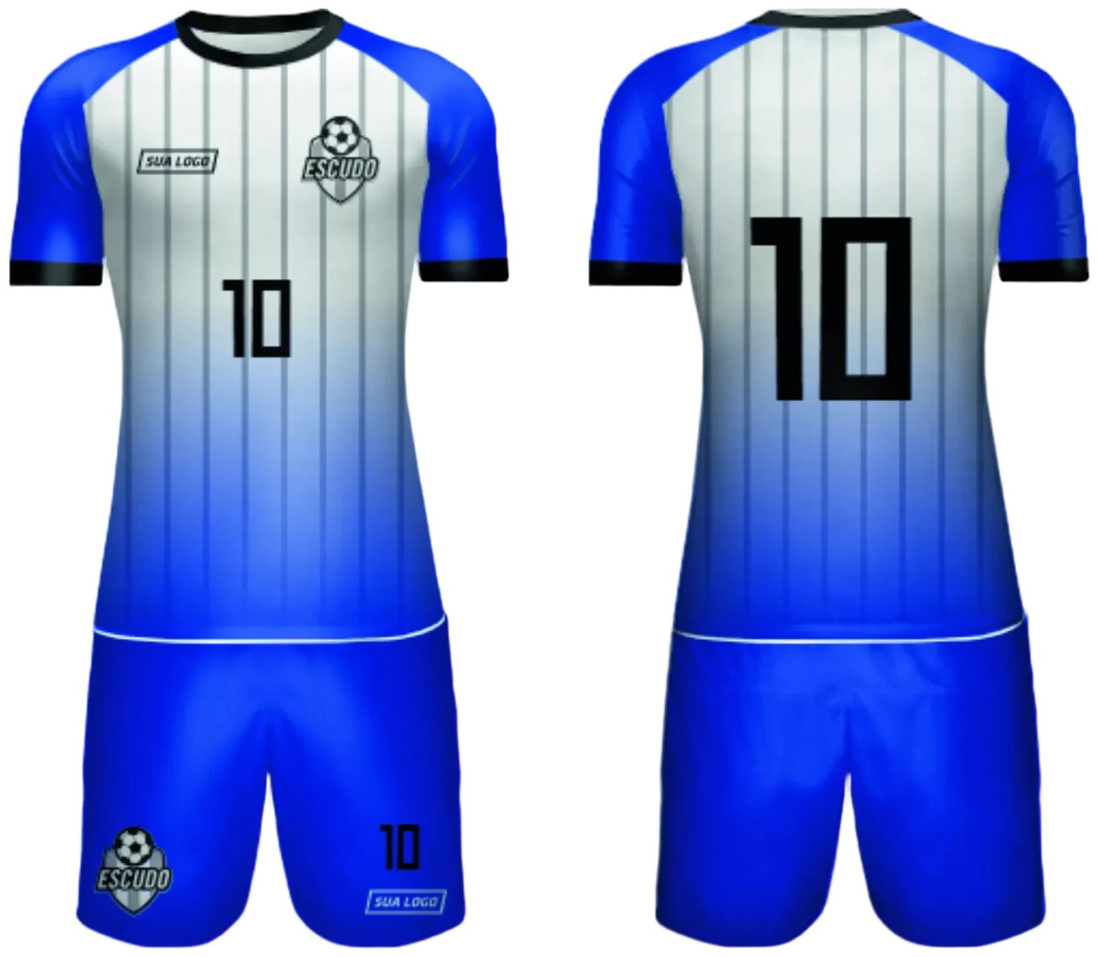 Arte Vetor Camisa de Time Amador 2024 - Modelo 57