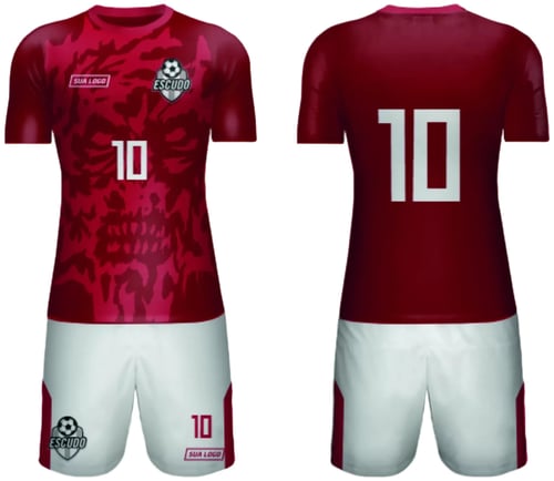 Arte Vetor Camisa de Time Amador 2024 - Modelo 62