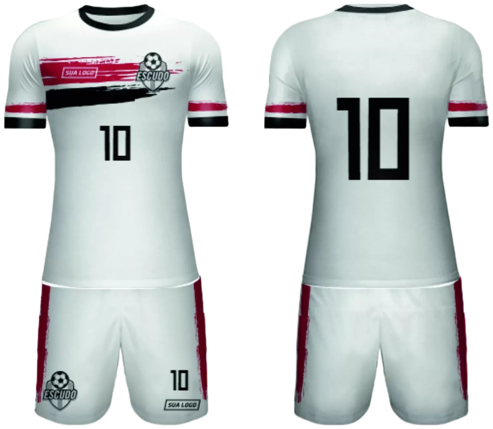 Arte Vetor Camisa de Time Amador 2024 - Modelo 63