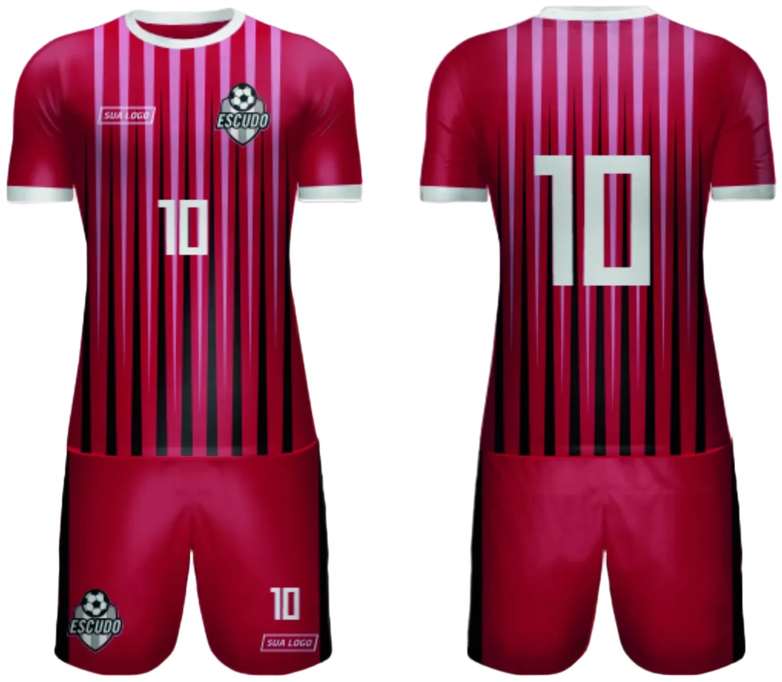 Arte Vetor Camisa de Time Amador 2024 - Modelo 77