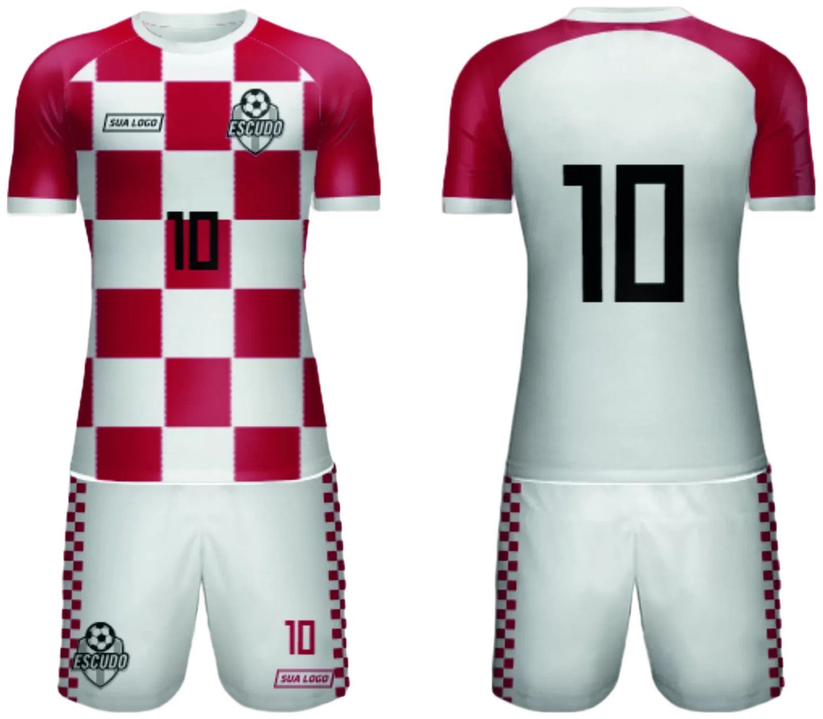 Arte Vetor Camisa de Time Amador 2024 - Modelo 86