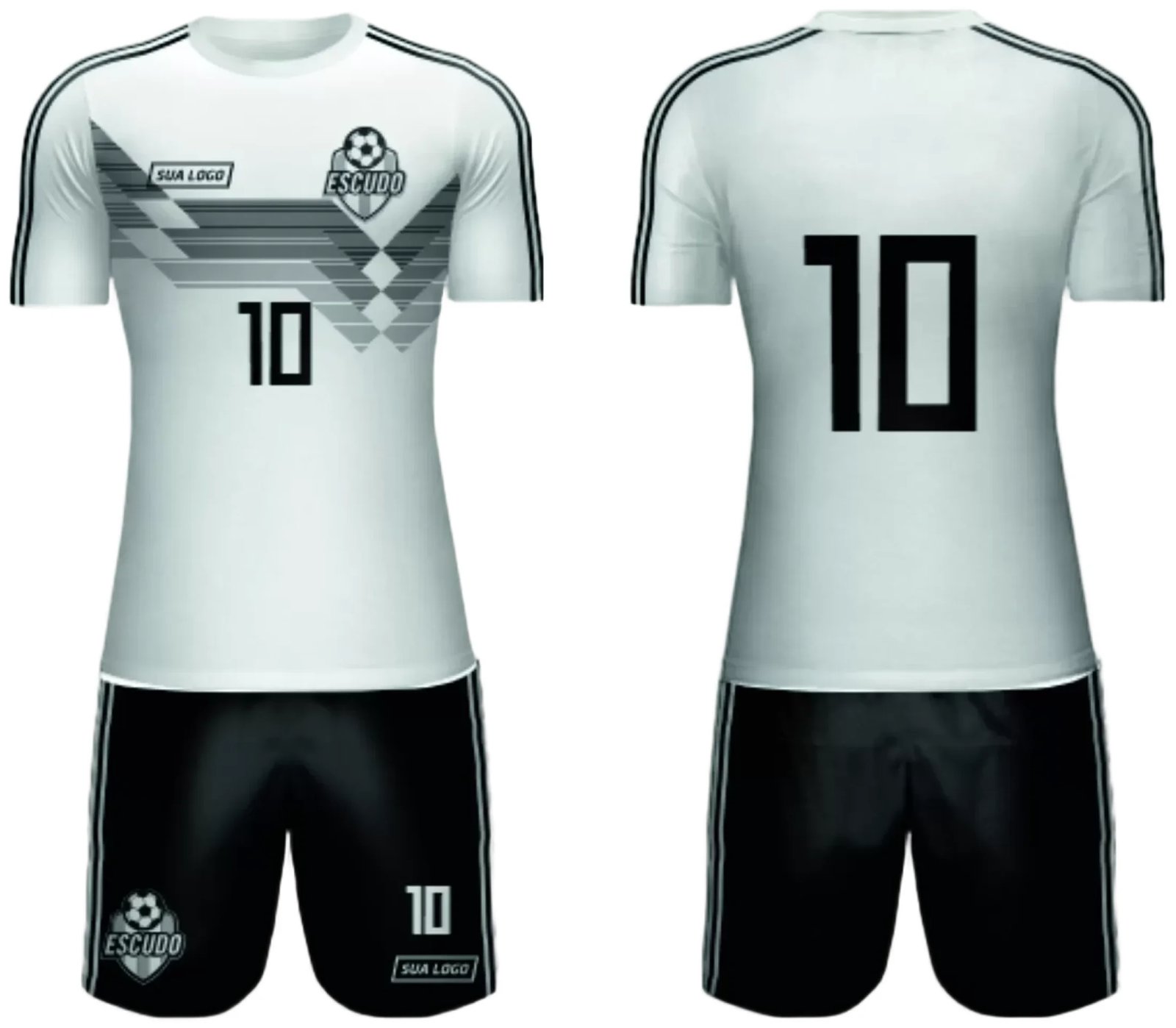 Arte Vetor Camisa de Time Amador 2024 - Modelo 87