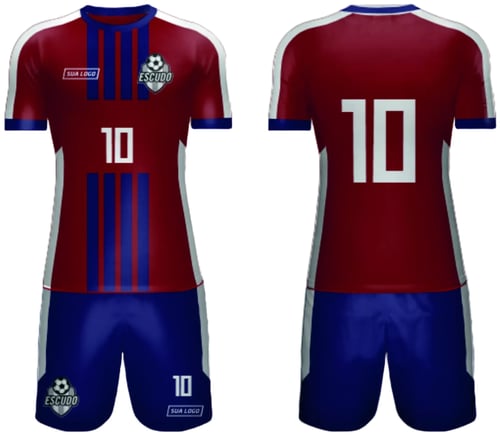 Arte Vetor Camisa de Time Amador 2024 - Modelo 95