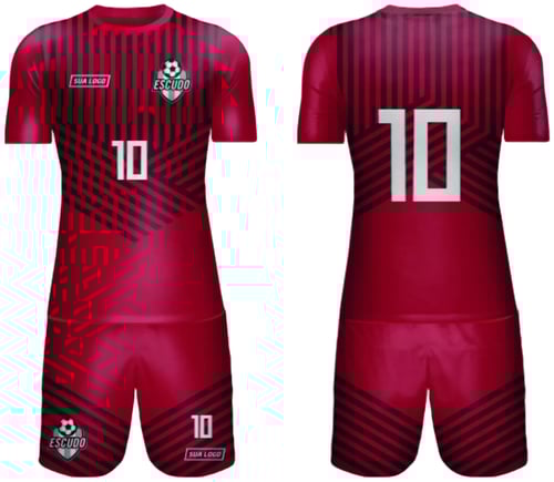Arte Vetor Camisa de Time Amador 2024 - Modelo 98