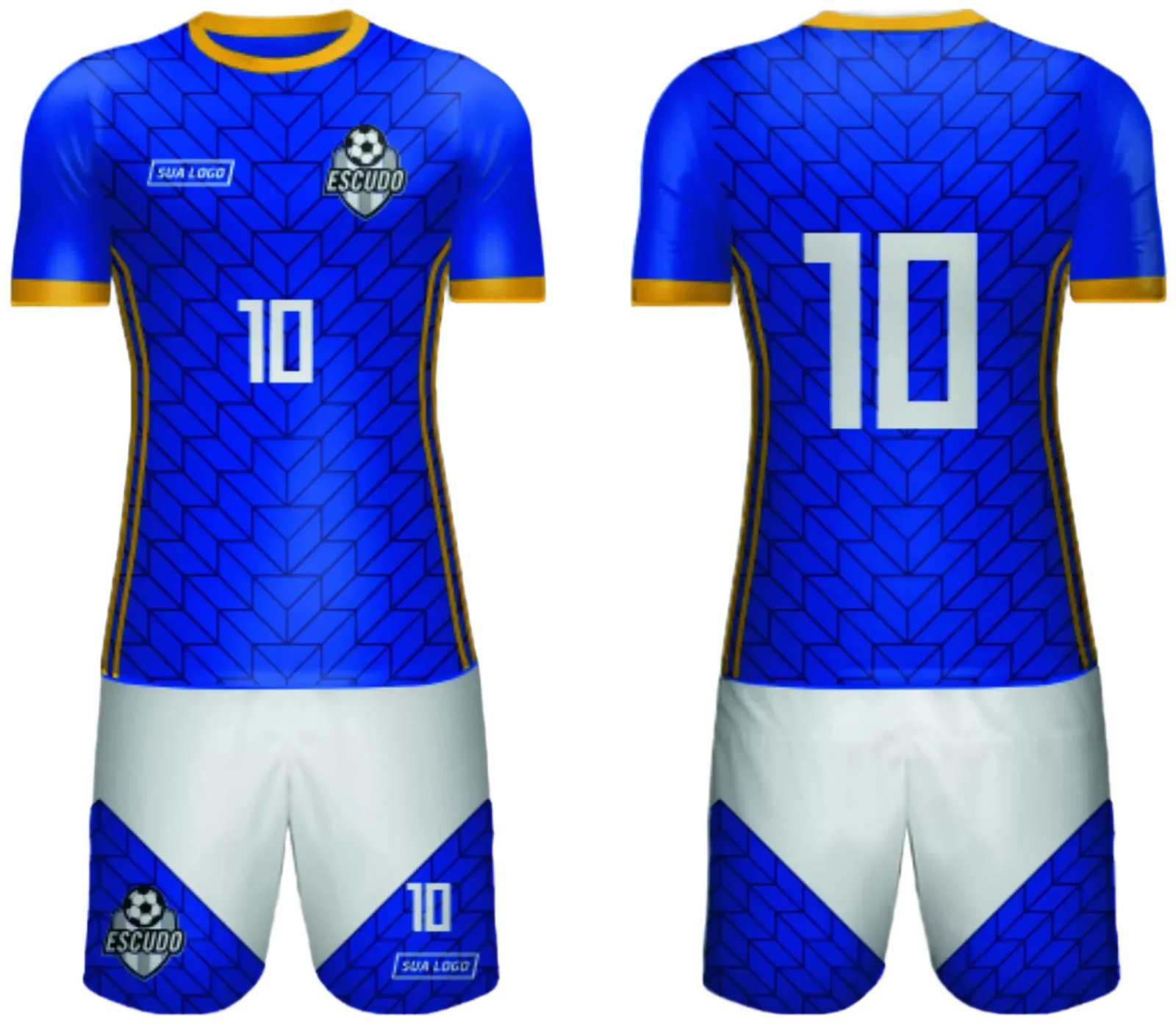 Arte Vetor Camisa de Time Amador 2024 - Modelo 99