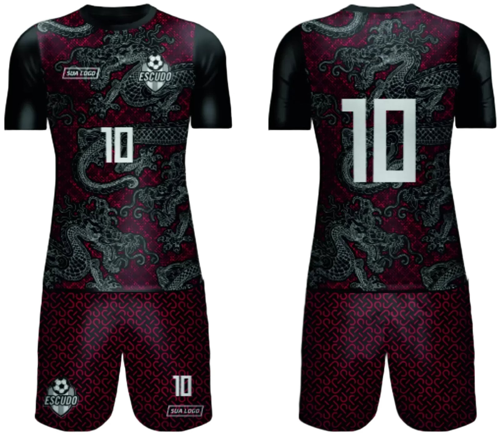 Arte Vetor Camisa de Time Amador 2024 - Modelo 108