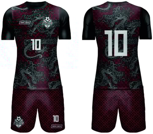 Arte Vetor Camisa de Time Amador 2024 - Modelo 108