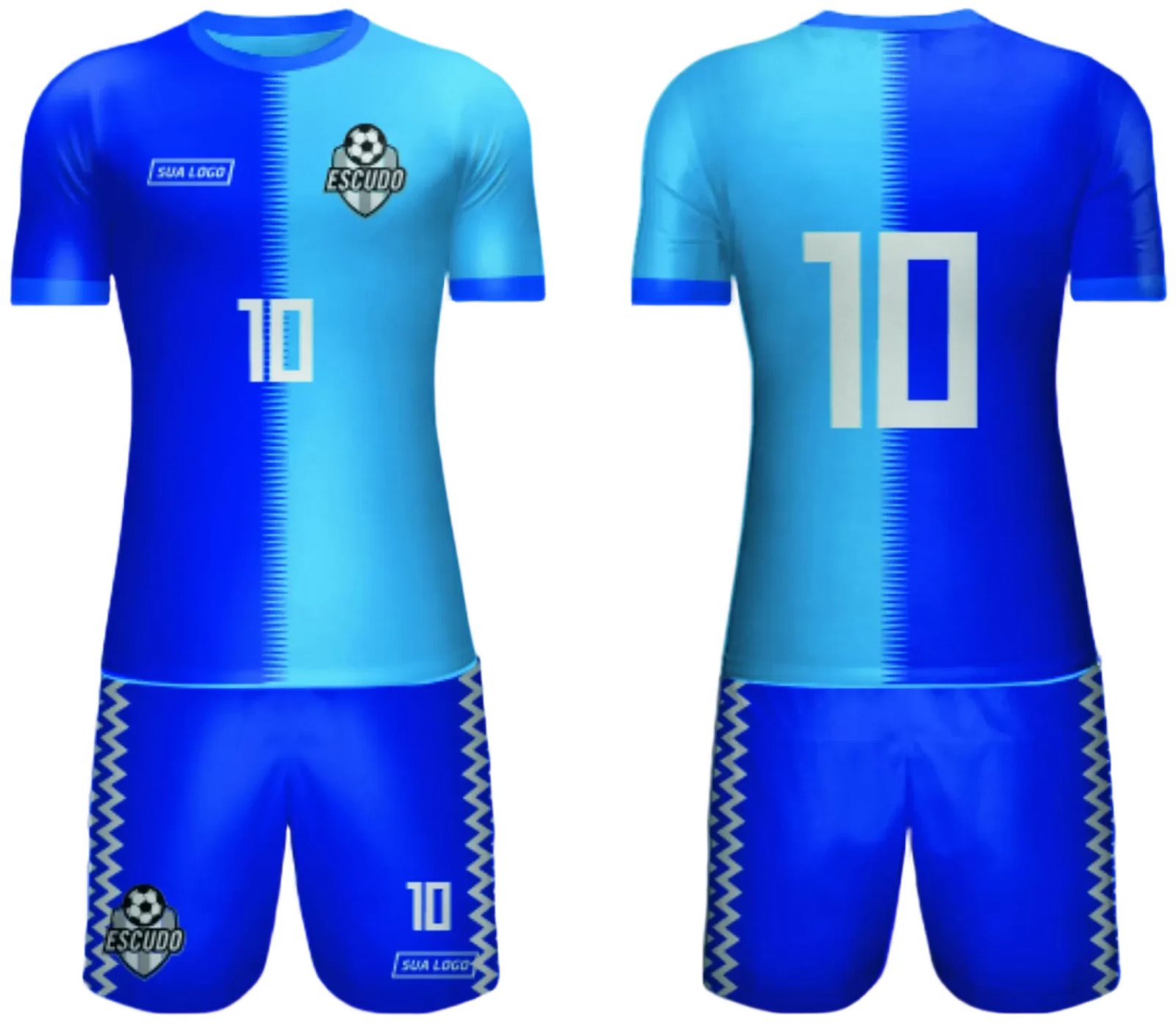 Arte Vetor Camisa de Time Amador 2024 - Modelo 110