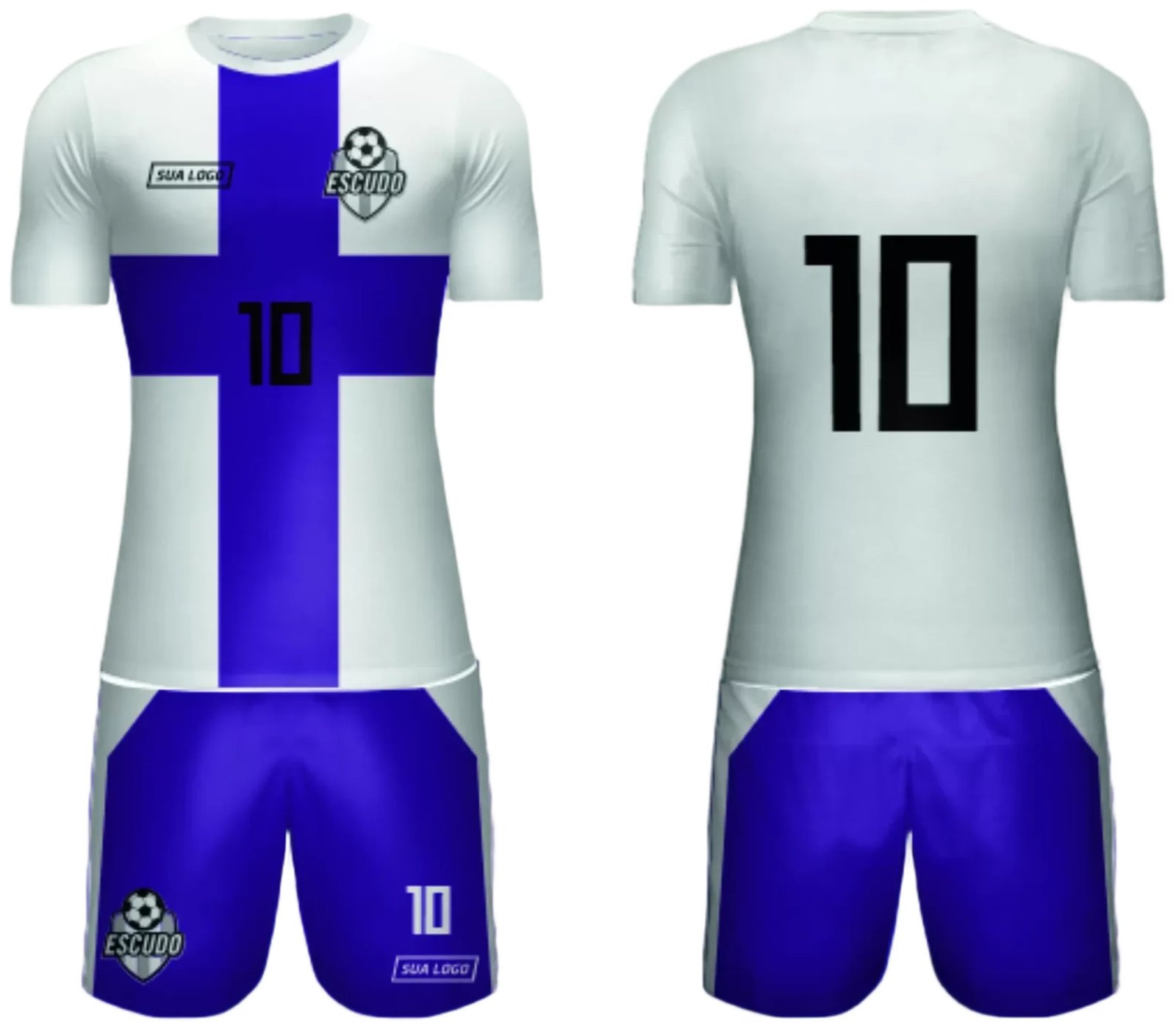 Arte Vetor Camisa de Time Amador 2024 - Modelo 113