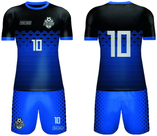 Arte Vetor Camisa de Time Amador 2024 - Modelo 114