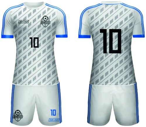 Arte Vetor Camisa de Time Amador 2024 - Modelo 116