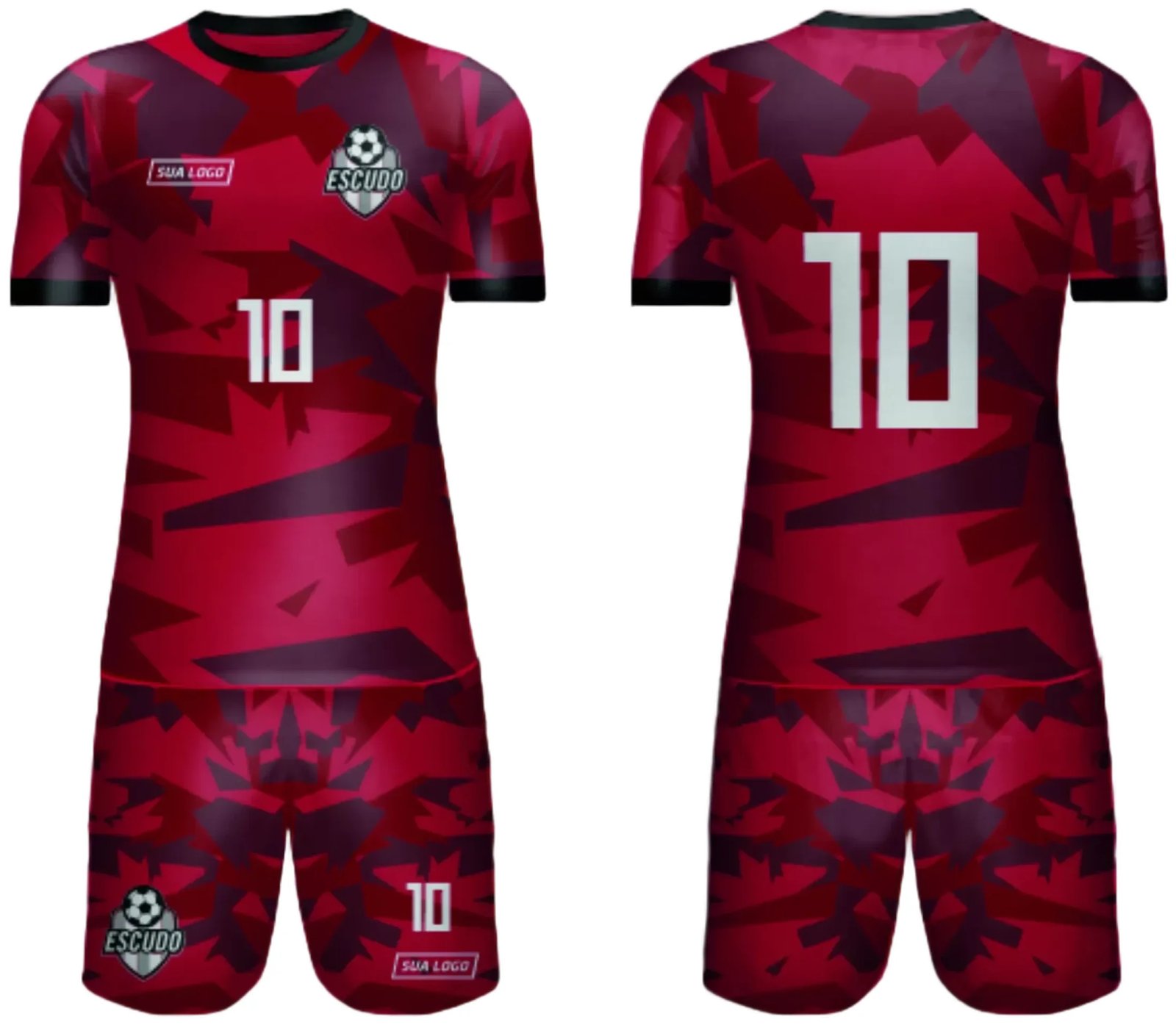 Arte Vetor Camisa de Time Amador 2024 - Modelo 118