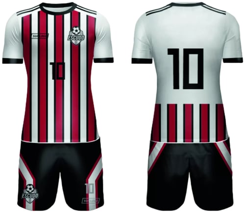 Arte Vetor Camisa de Time Amador 2024 - Modelo 124