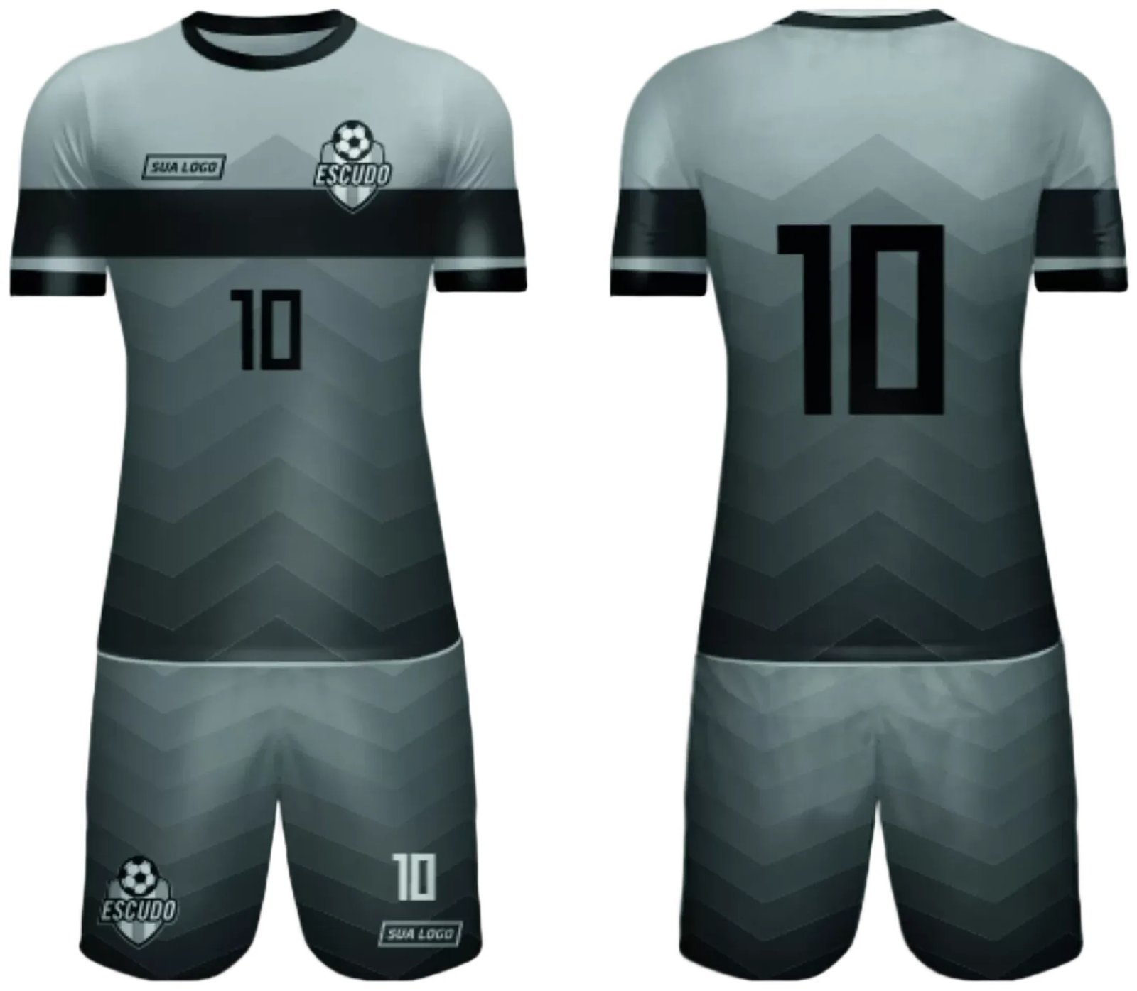 Arte Vetor Camisa de Time Amador 2024 - Modelo 126