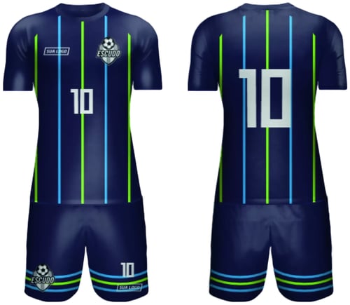 Arte Vetor Camisa de Time Amador 2024 - Modelo 128