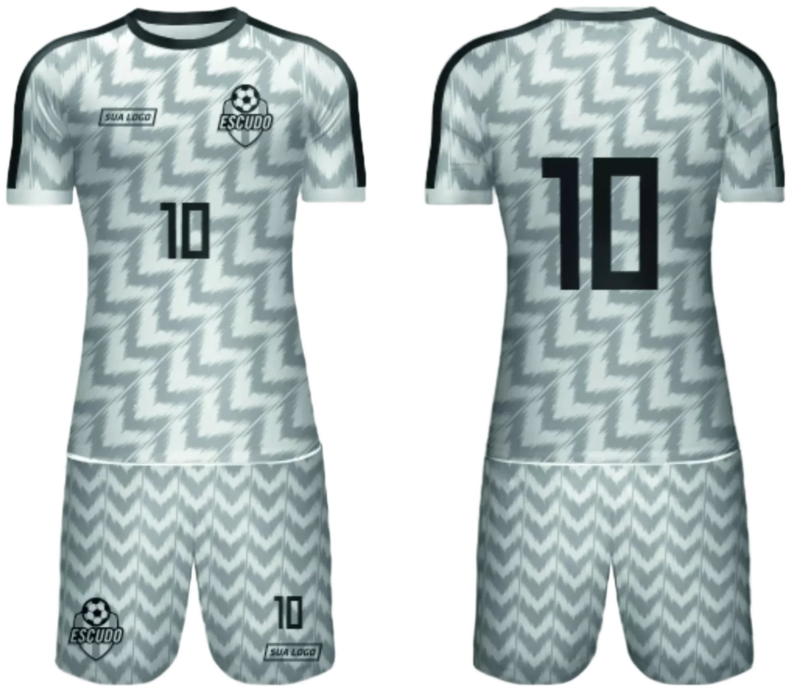 Arte Vetor Camisa de Time Amador 2024 - Modelo 129