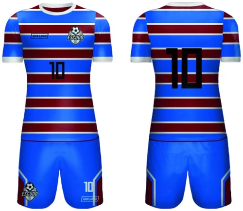Arte Vetor Camisa de Time Amador 2024 - Modelo 130