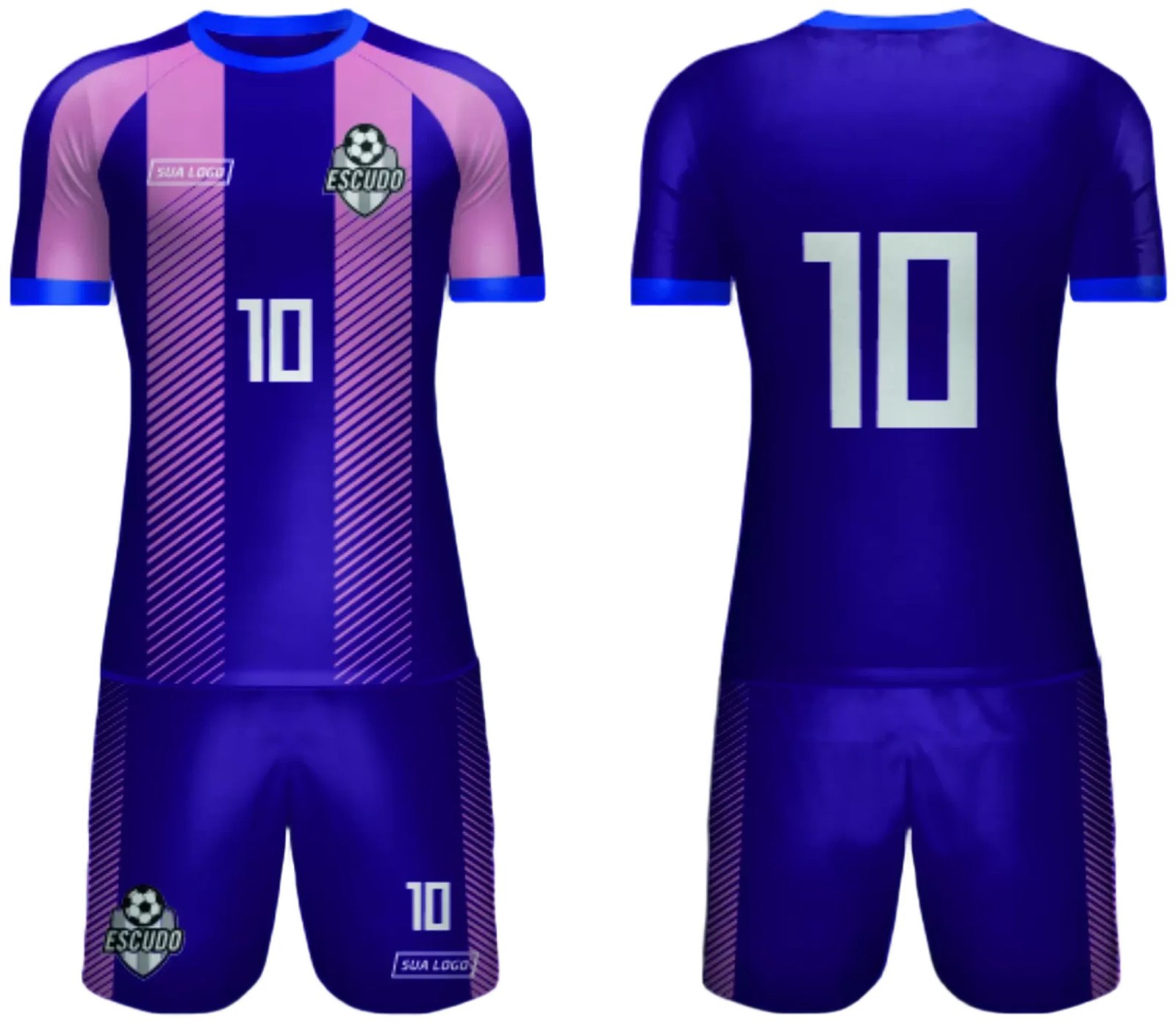 Arte Vetor Camisa de Time Amador 2024 - Modelo 132
