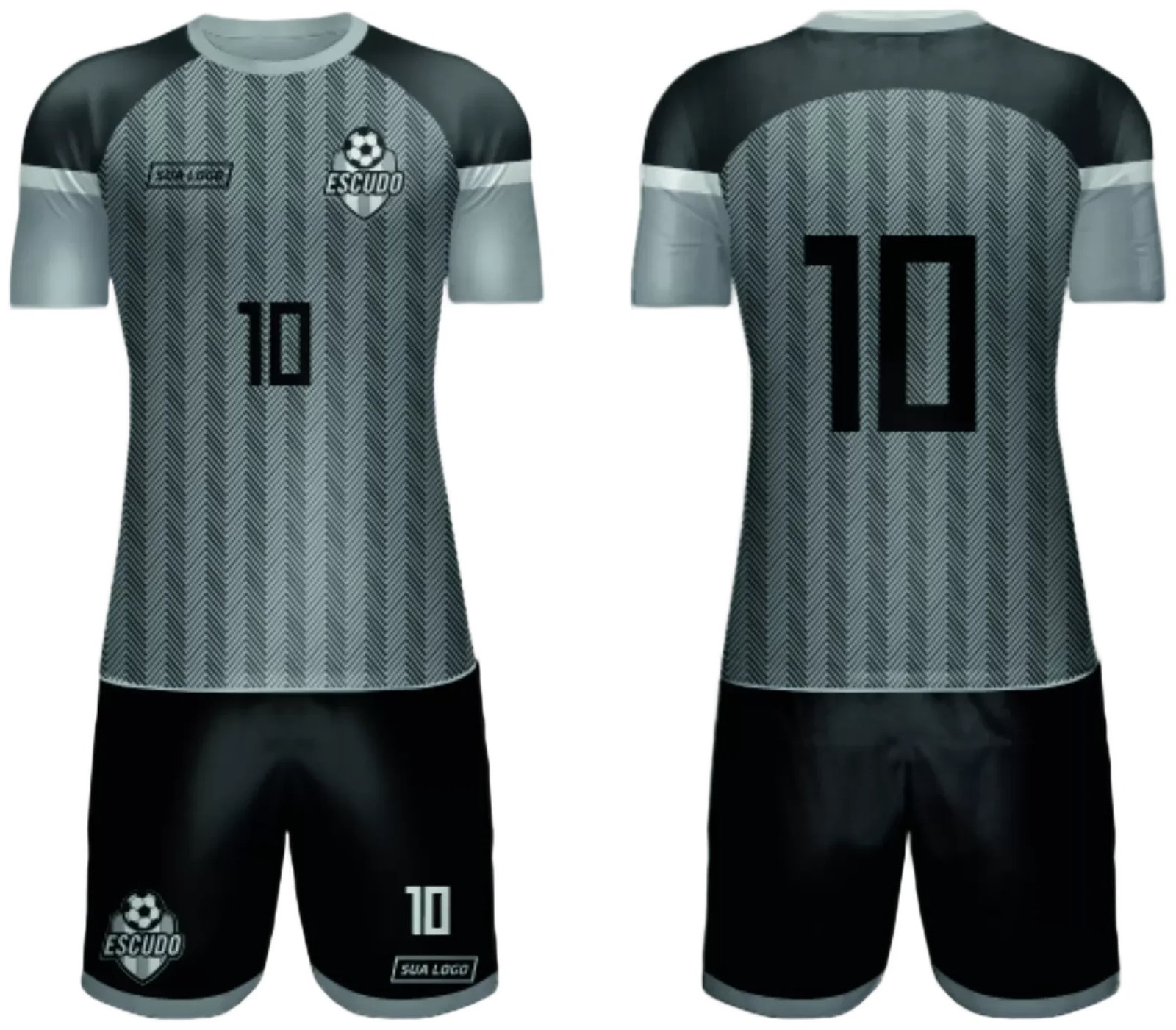 Arte Vetor Camisa de Time Amador 2024 - Modelo 135
