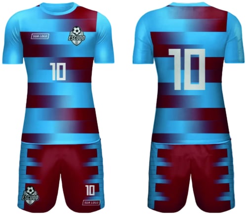 Arte Vetor Camisa de Time Amador 2024 - Modelo 140