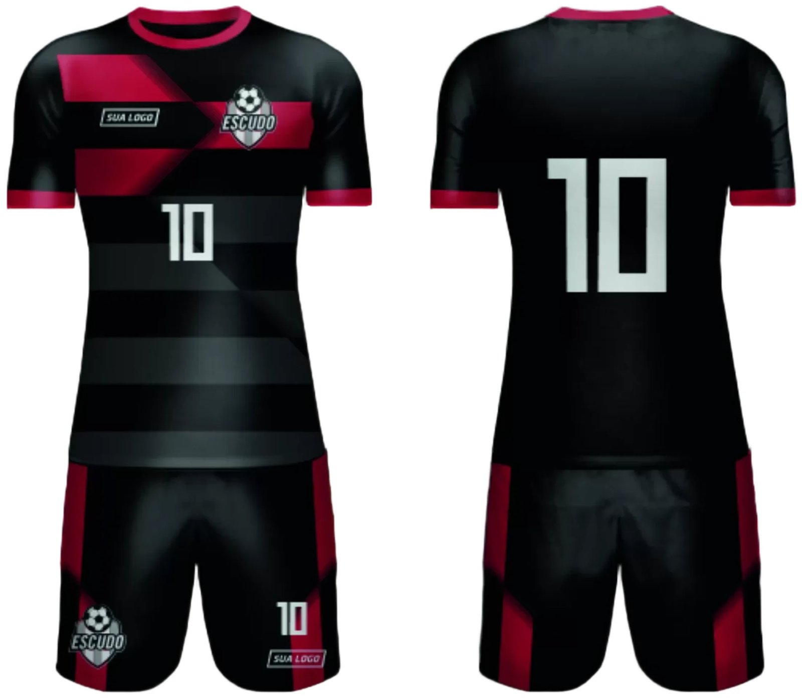 Arte Vetor Camisa de Time Amador 2024 - Modelo 141