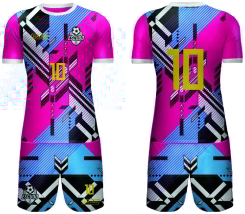 Arte Vetor Camisa de Time Amador 2024 - Modelo 145