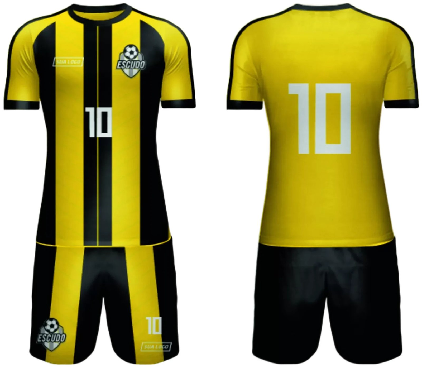 Arte Vetor Camisa de Time Amador 2024 - Modelo 148