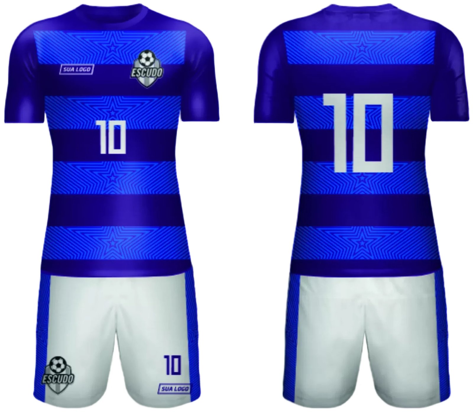 Arte Vetor Camisa de Time Amador 2024 - Modelo 150