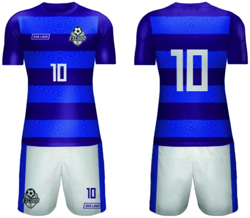 Arte Vetor Camisa de Time Amador 2024 - Modelo 150