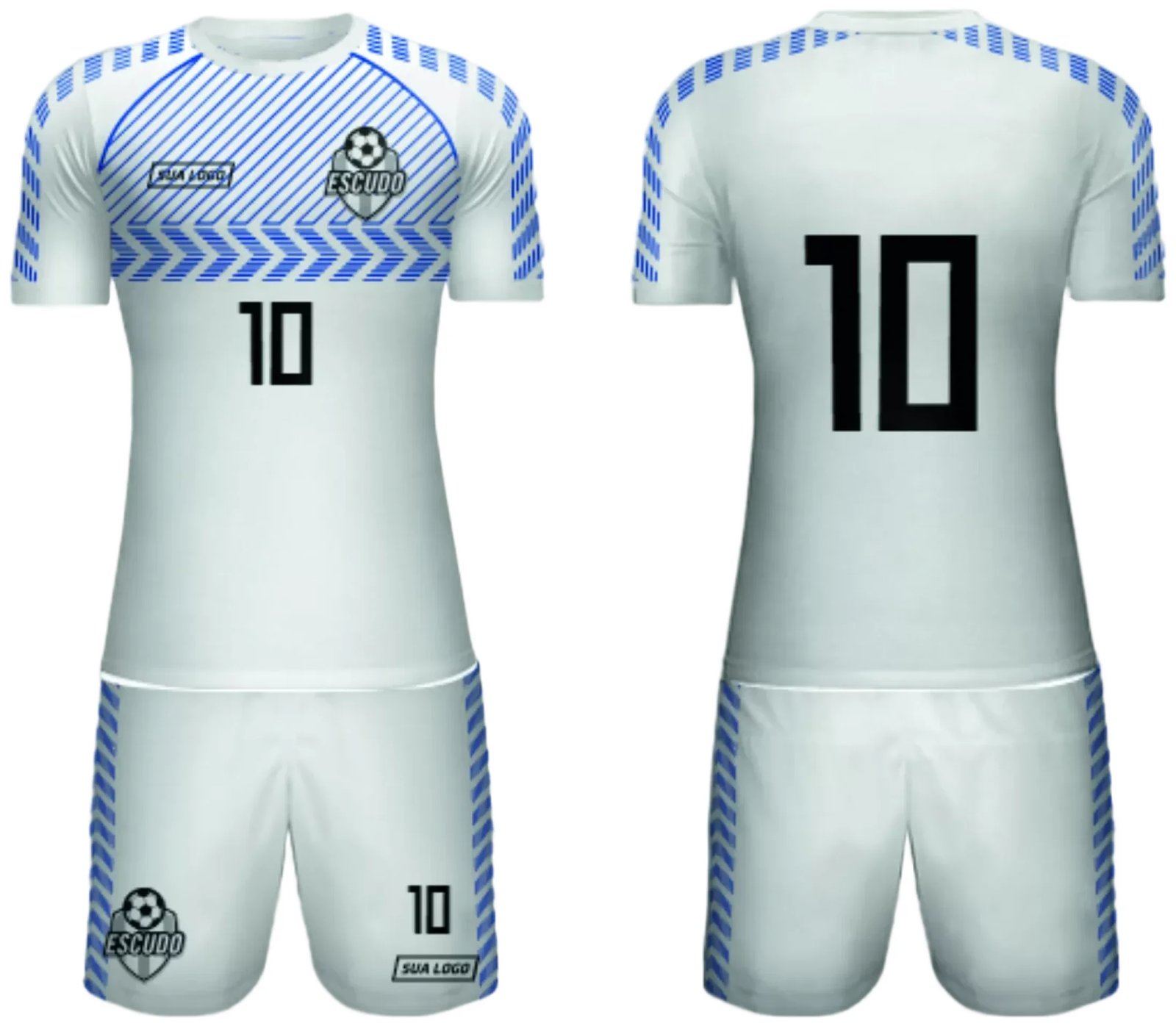 Arte Vetor Camisa de Time Amador 2024 - Modelo 155