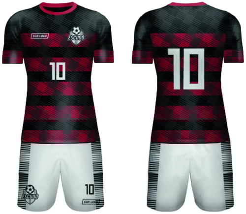 Arte Vetor Camisa de Time Amador 2024 - Modelo 157