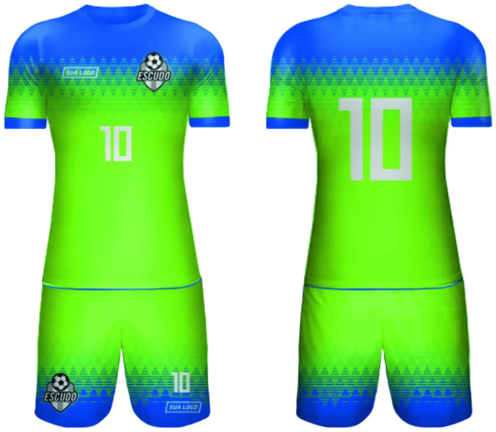 Arte Vetor Camisa de Time Amador 2024 - Modelo 158