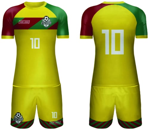 Arte Vetor Camisa de Time Amador 2024 - Modelo 160