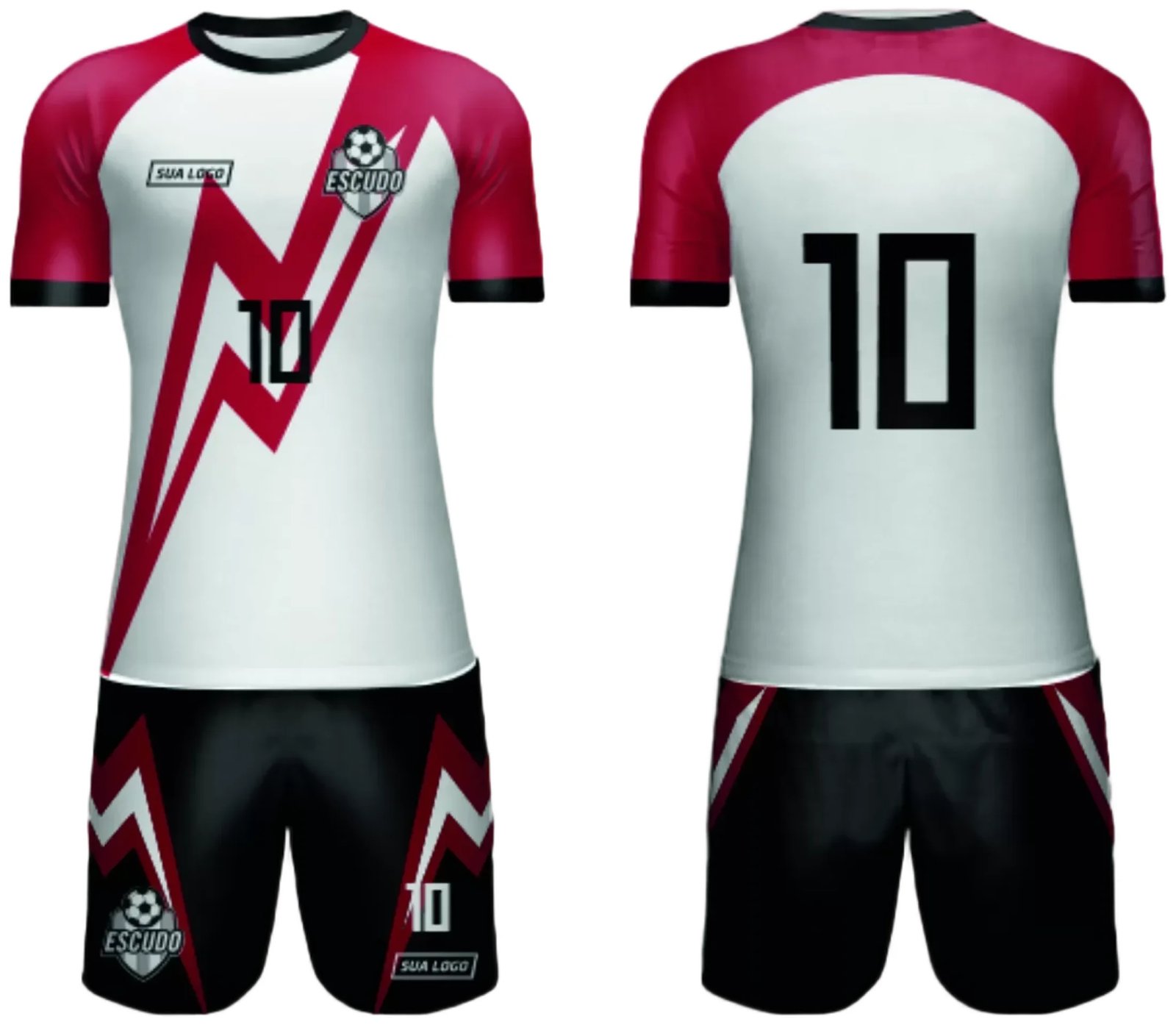 Arte Vetor Camisa de Time Amador 2024 - Modelo 161