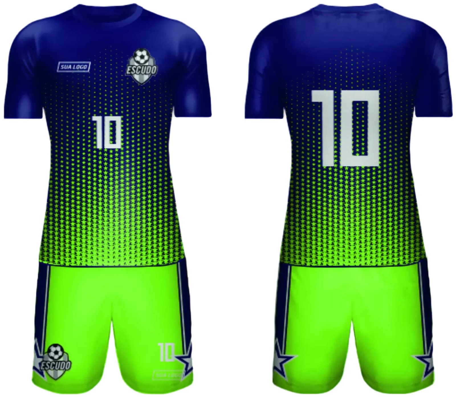Arte Vetor Camisa de Time Amador 2024 - Modelo 163