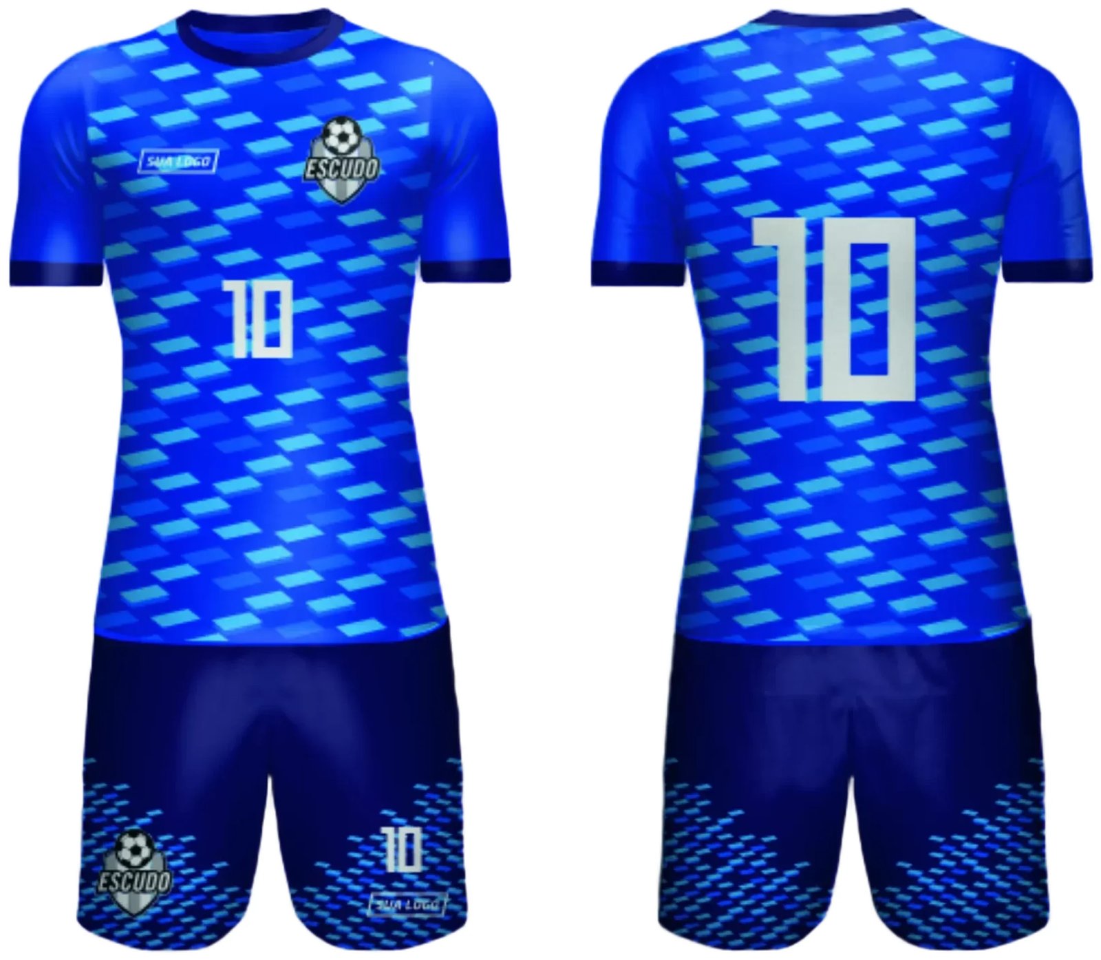 Arte Vetor Camisa de Time Amador 2024 - Modelo 167