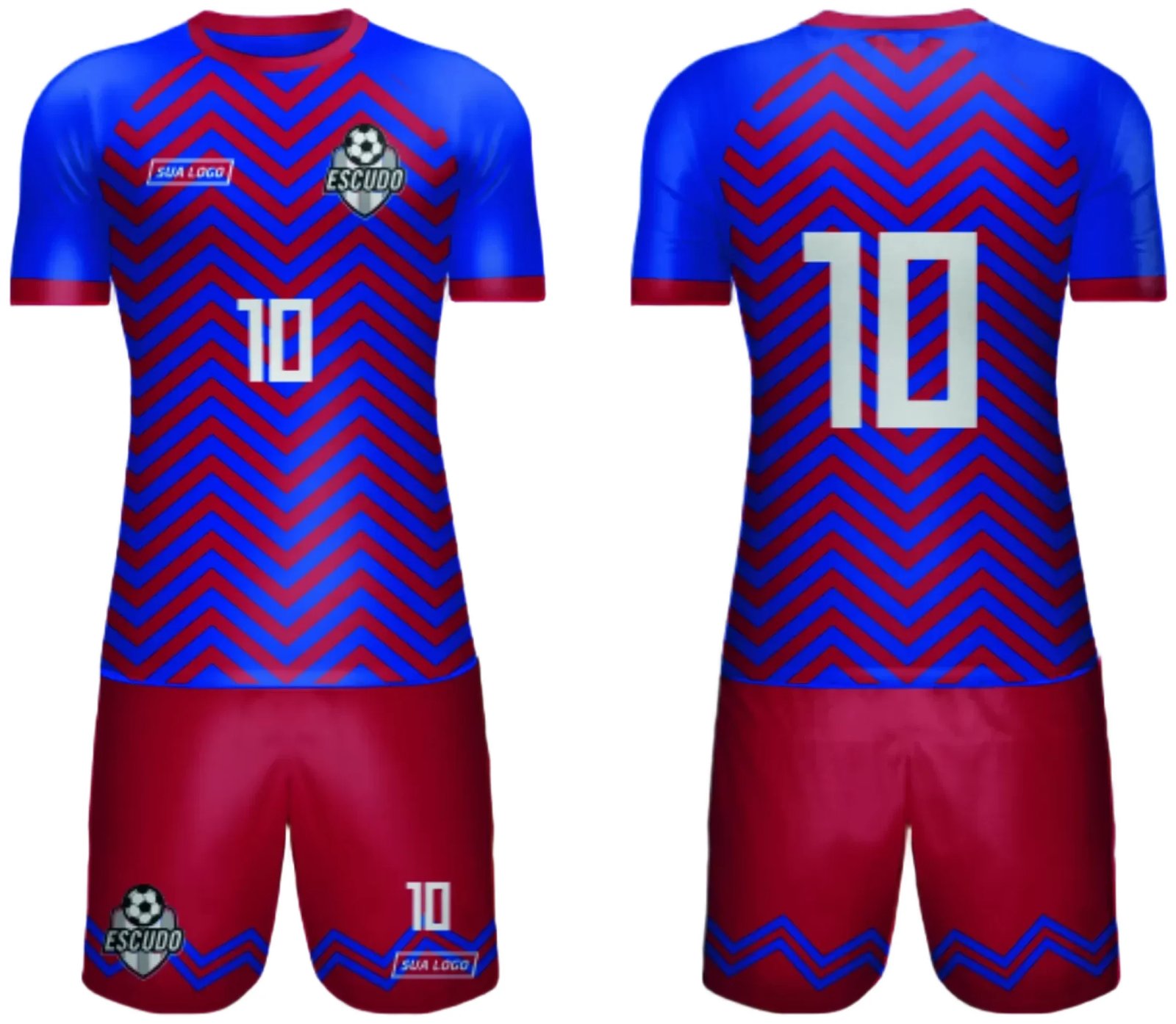 Arte Vetor Camisa de Time Amador 2024 - Modelo 173