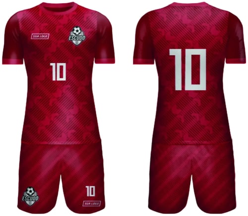 Arte Vetor Camisa de Time Amador 2024 - Modelo 182