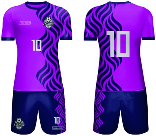 Arte Vetor Camisa de Time Amador 2024 - Modelo 187