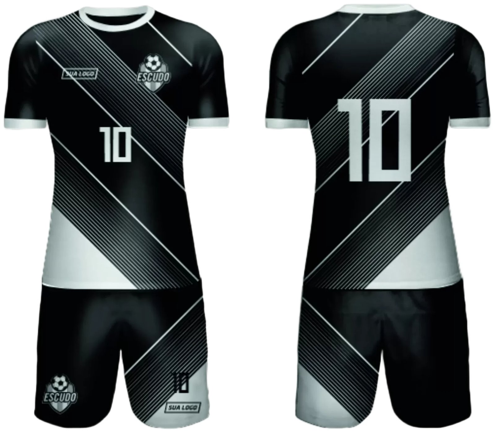 Arte Vetor Camisa de Time Amador 2024 - Modelo 189