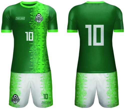 Arte Vetor Camisa de Time Amador 2024 - Modelo 191