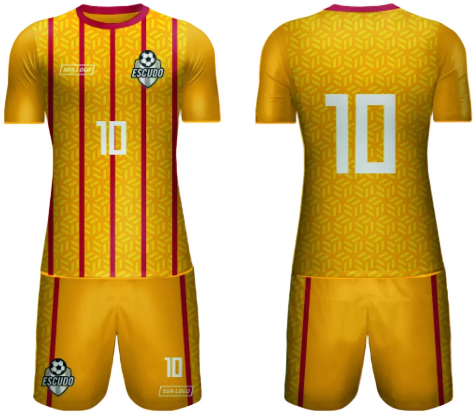 Arte Vetor Camisa de Time Amador 2024 - Modelo 192