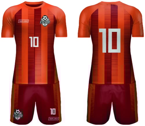 Arte Vetor Camisa de Time Amador 2024 - Modelo 194