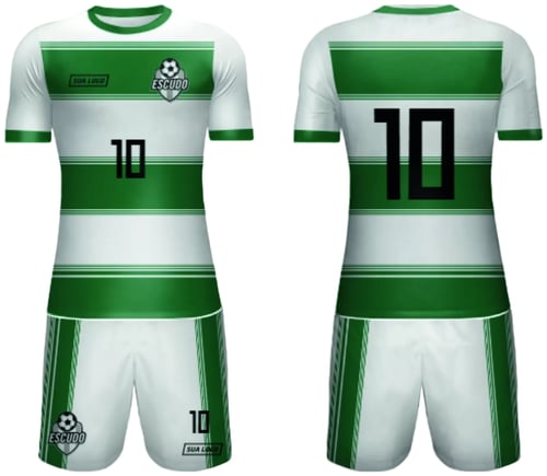 Arte Vetor Camisa de Time Amador 2024 - Modelo 201