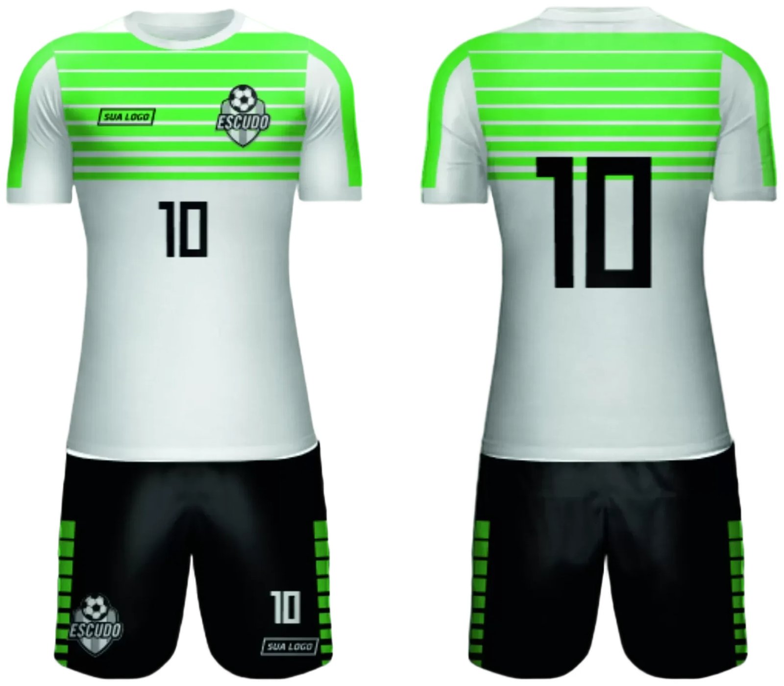 Arte Vetor Camisa de Time Amador 2024 - Modelo 204
