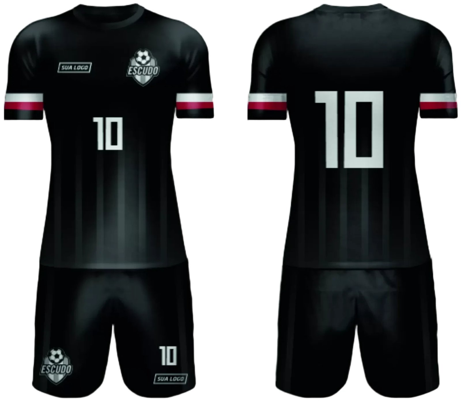 Arte Vetor Camisa de Time Amador 2024 - Modelo 207
