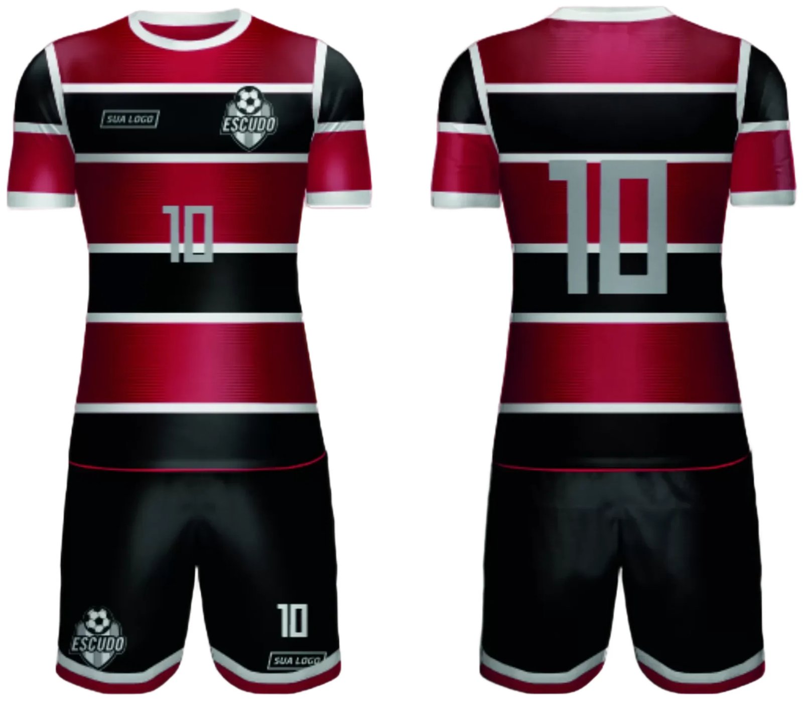 Arte Vetor Camisa de Time Amador 2024 - Modelo 212